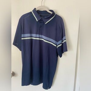 Under Armour Men’s Golf Polo XL, Navy Blue